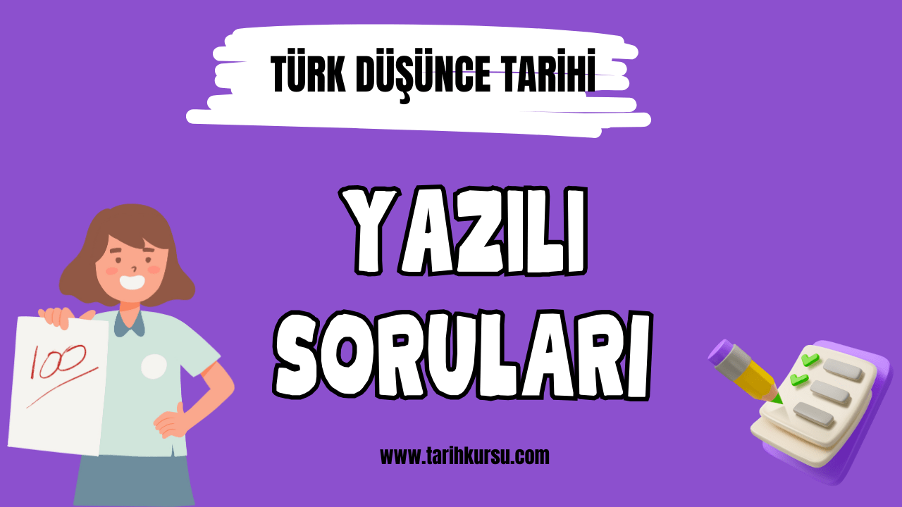 TÜRK DÜŞÜNCE TARİHİ