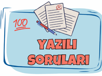 tarih yazılı soruları